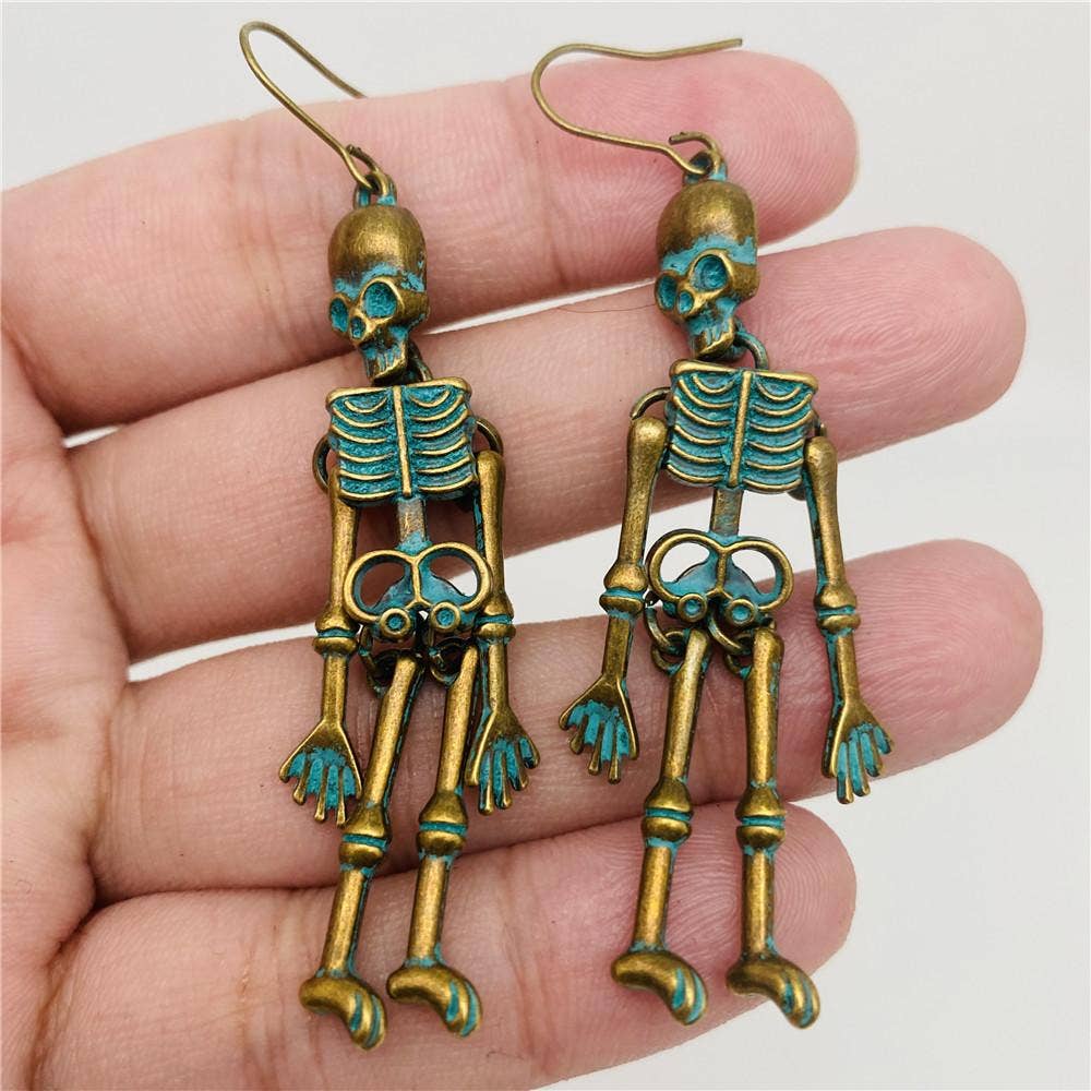 Skeleton Dangle Earrings