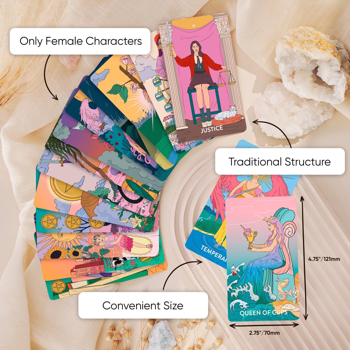 Feminine Tarot Cards