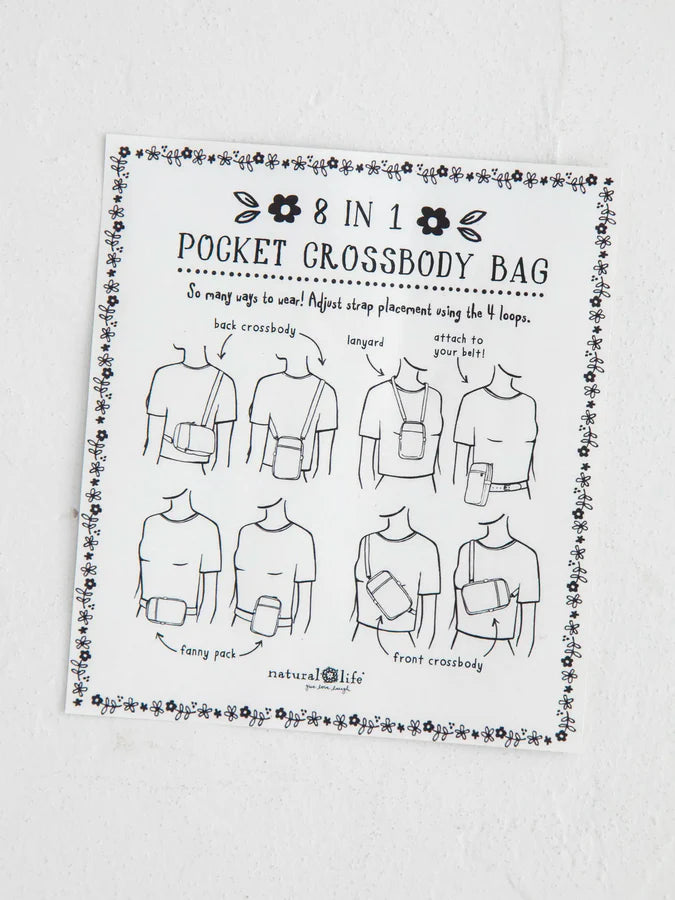 8-in-1 Pocket Crossbody