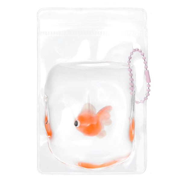 Goldfish in a Bag Squishy Toy