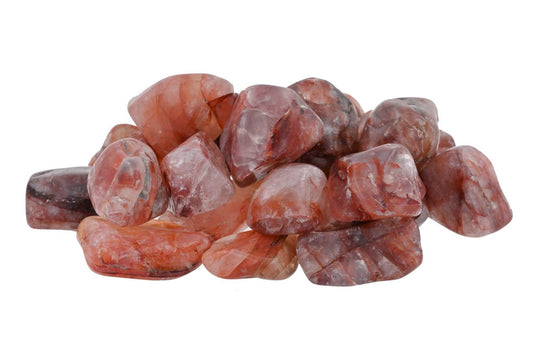 Hematoid Quartz Tumble