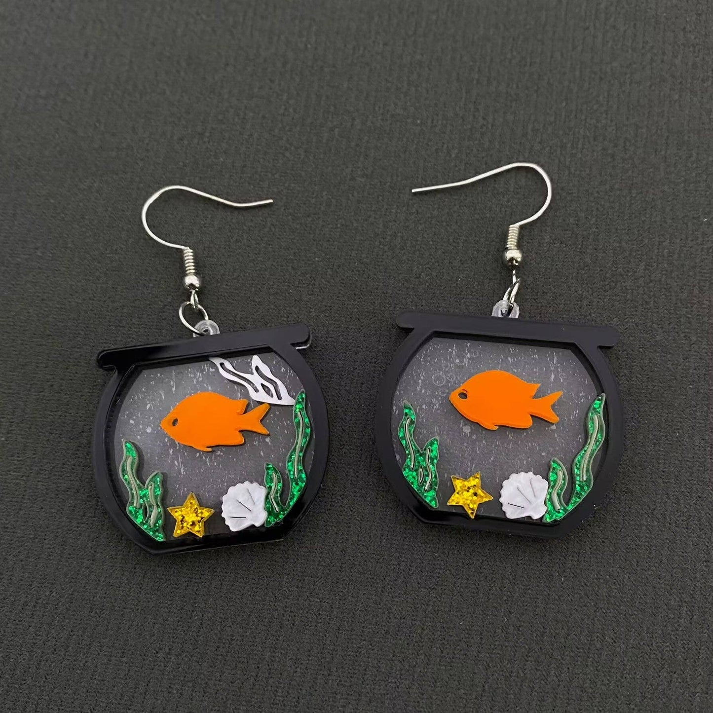 Fish Bowl Earrings