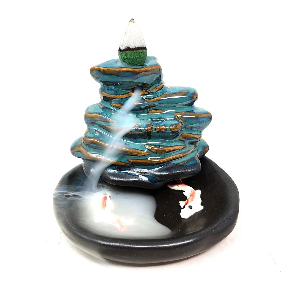 Koi Pond Backflow Incense Burner