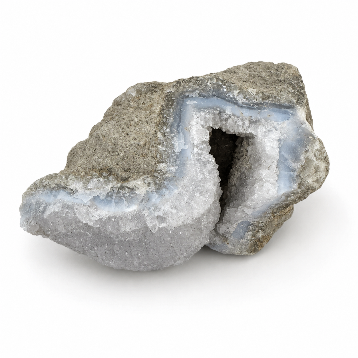 Blue Lace Agate Cluster