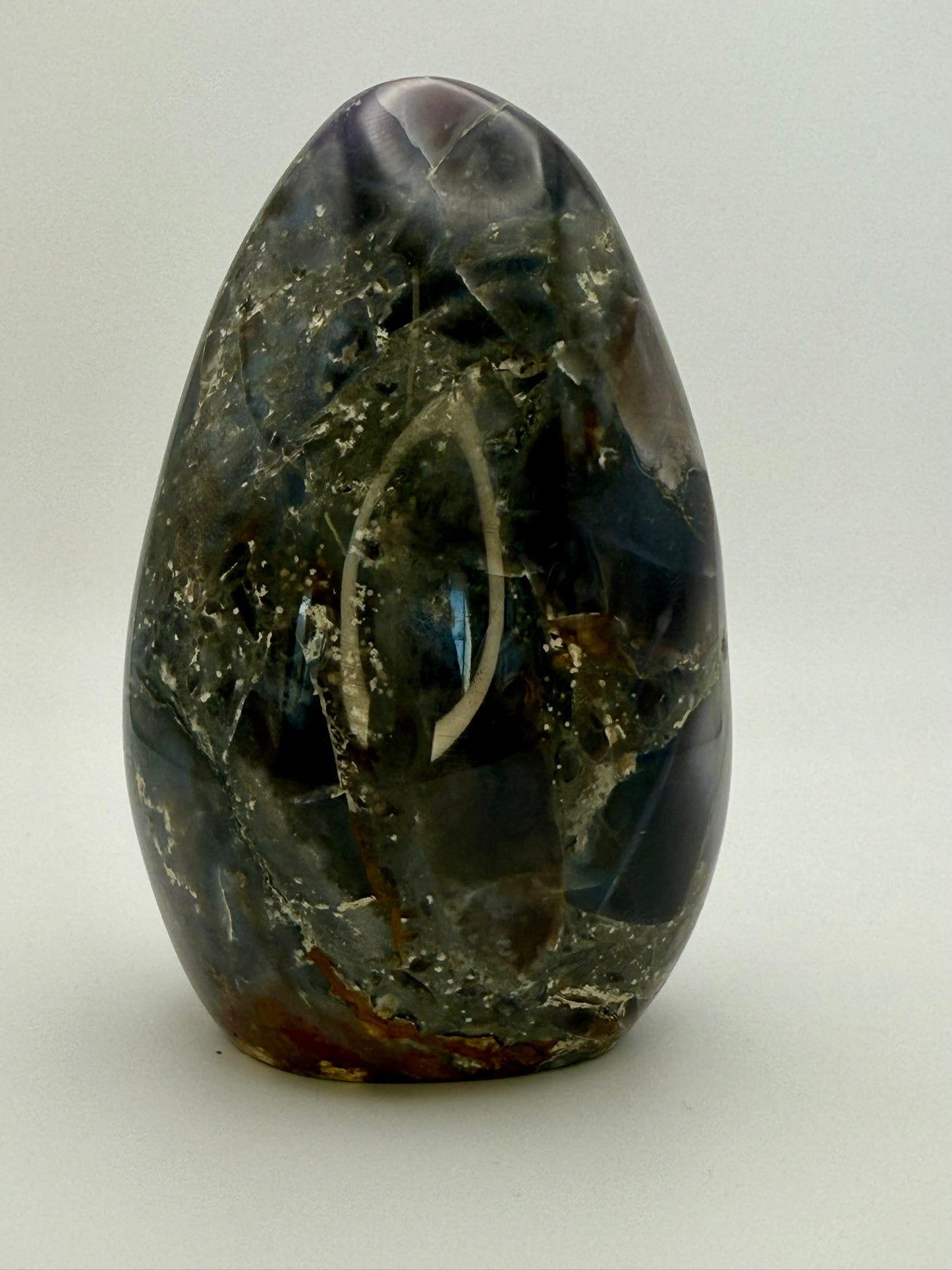 Blue Quartz Egg