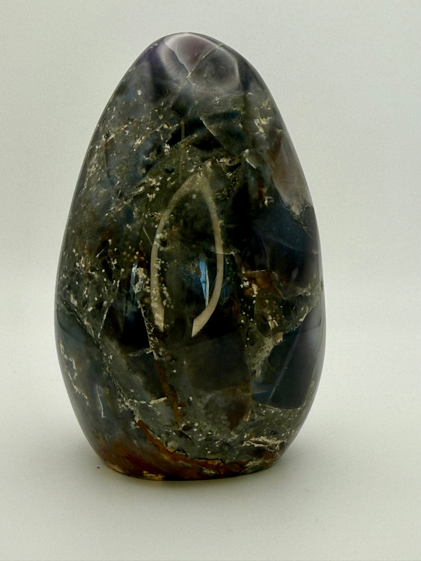 Blue Quartz Egg
