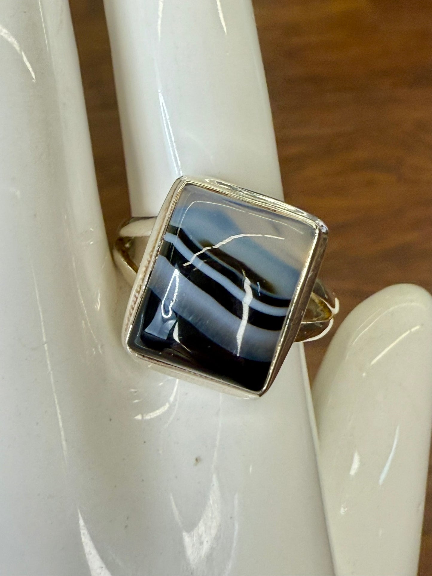 Botswana Agate Ring