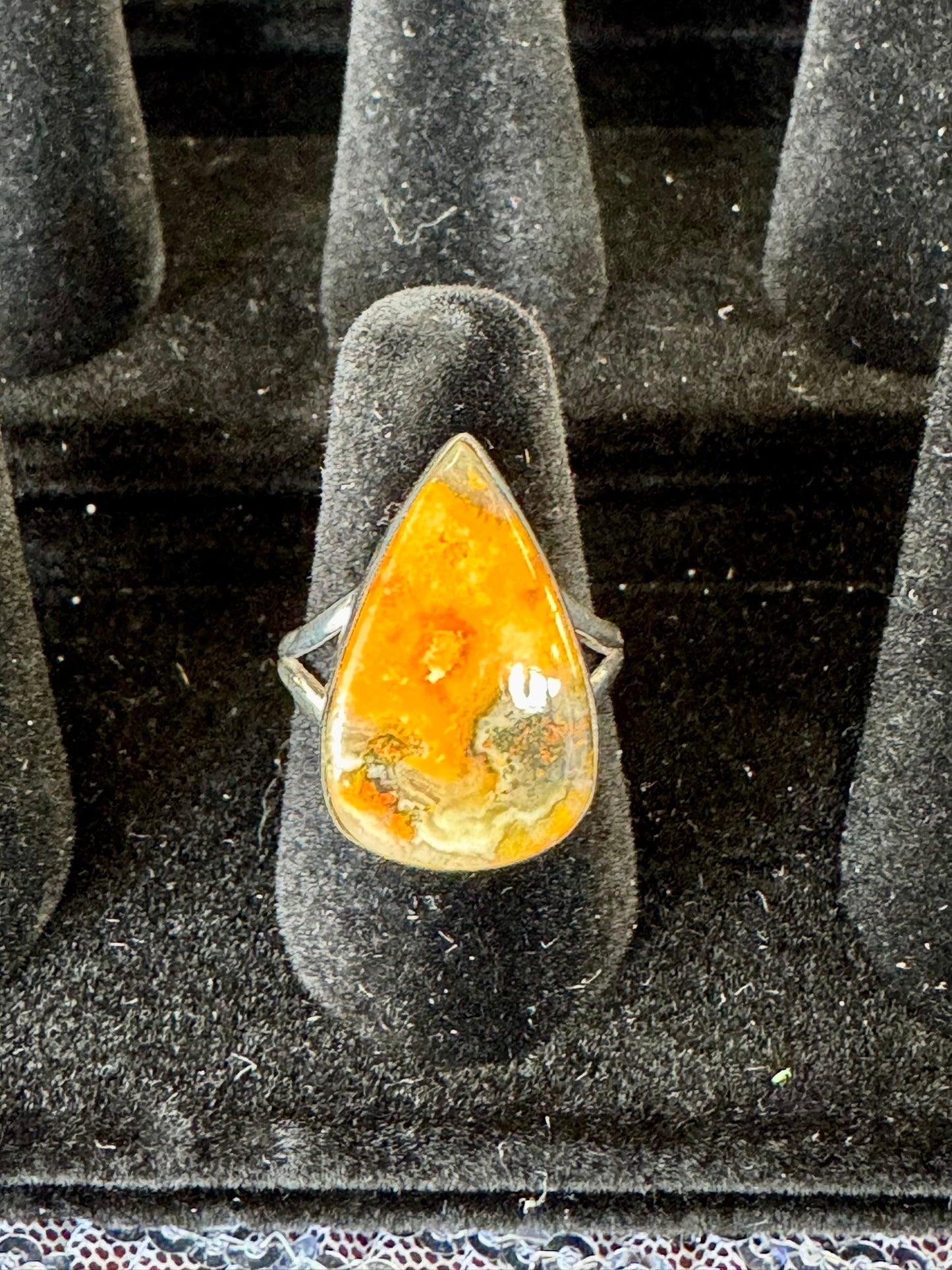 Bumblebee Jasper Ring