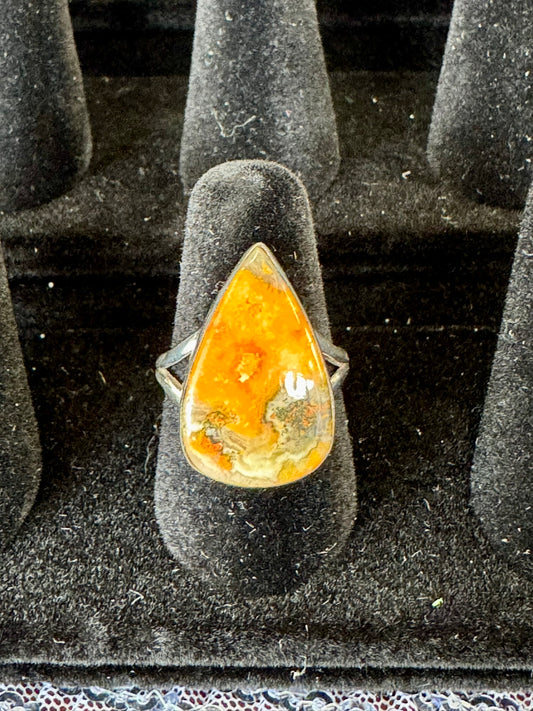 Bumblebee Jasper Ring