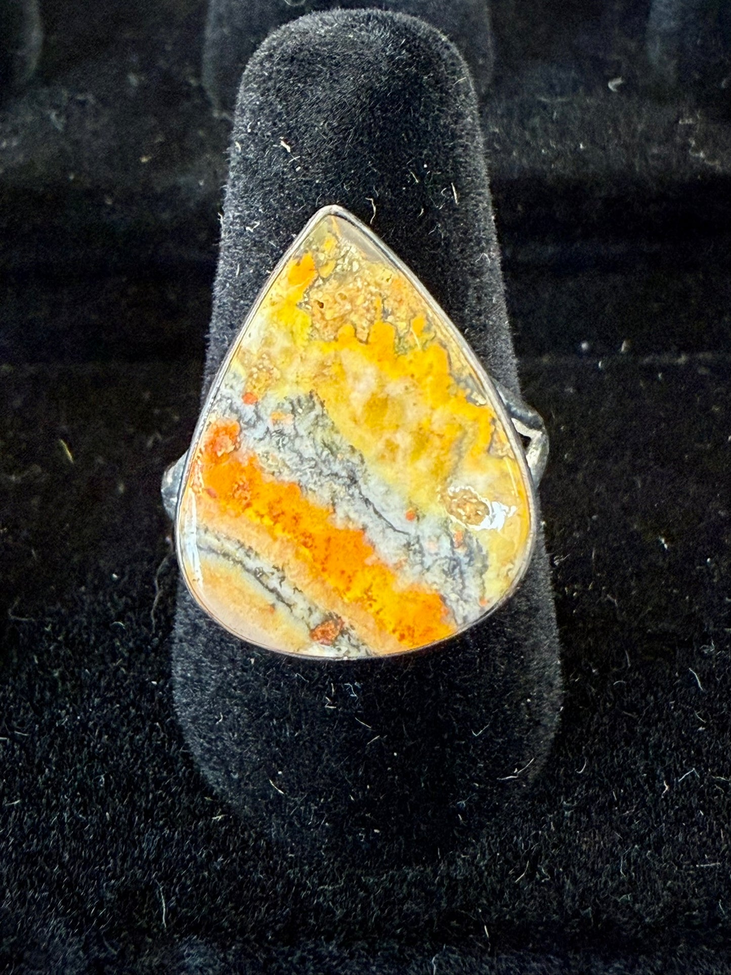 Bumblebee Jasper Ring