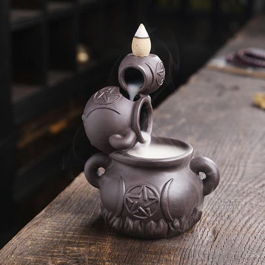 Cauldrons Backflow Incense Burner