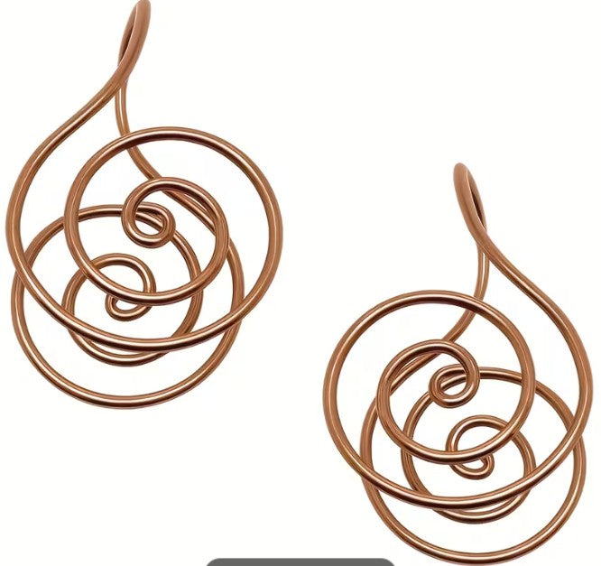Copper Hand Spirals
