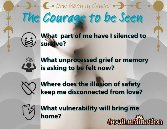 The Courage to be Seen Tarot Spread