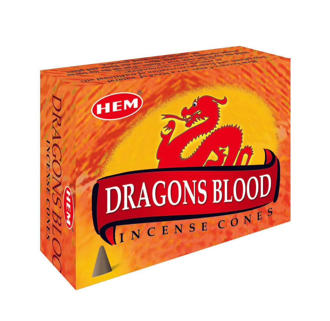 HEM Dragons Blood Incense Cones - 10 pack