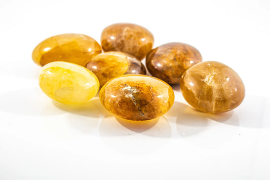 Golden Healer Palm Stone