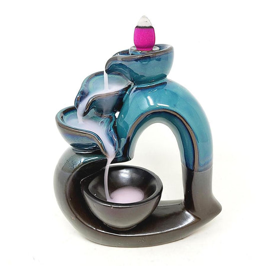Heart Backflow Incense Burner