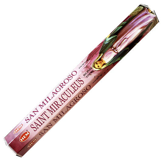 HEM Saint Miraculeus Incense Sticks - 20 pack