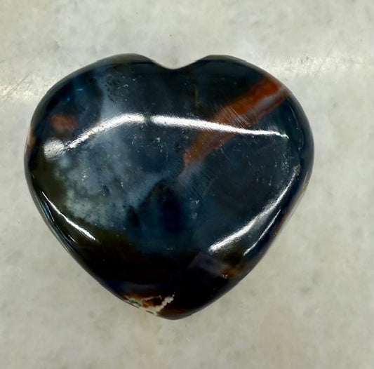 Pietersite Heart