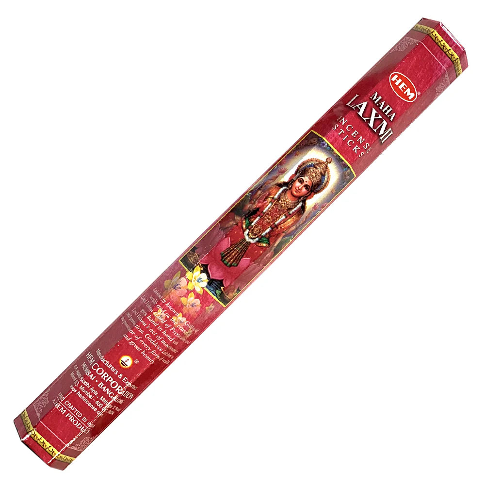 HEM Maha Lakshmi Incense Sticks - 20 pack