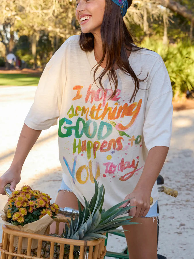 Life Is A Canvas Cotton Tee