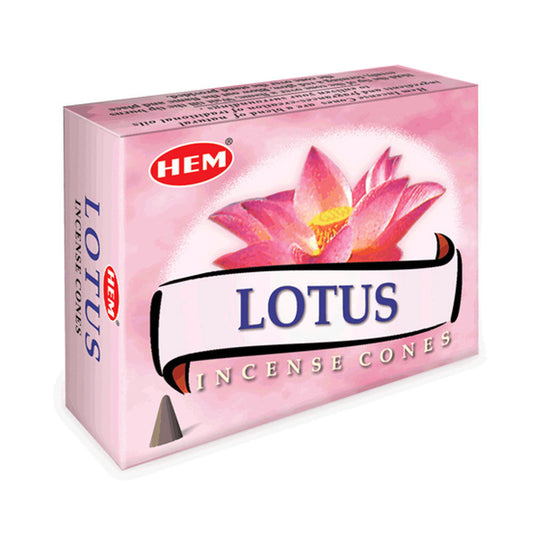 HEM Lotus Incense Cones - 10 pack