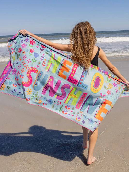 Double-Sided Microfiber Beach Towel