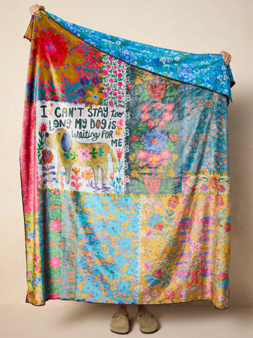 Double-Sided Cozy Throw Blanket