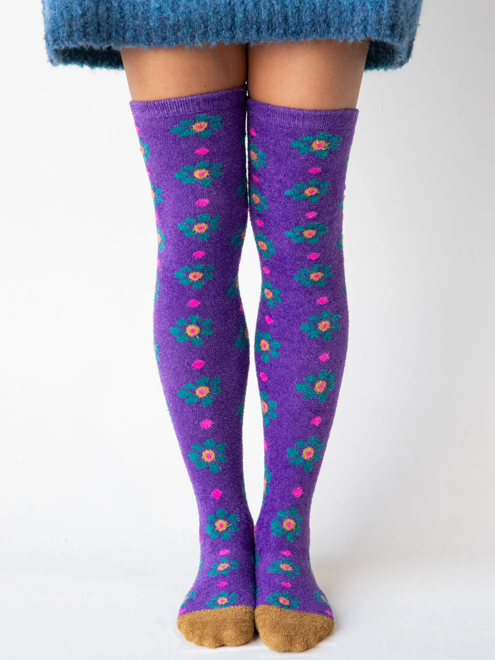 Over-the-Knee Cozy Socks