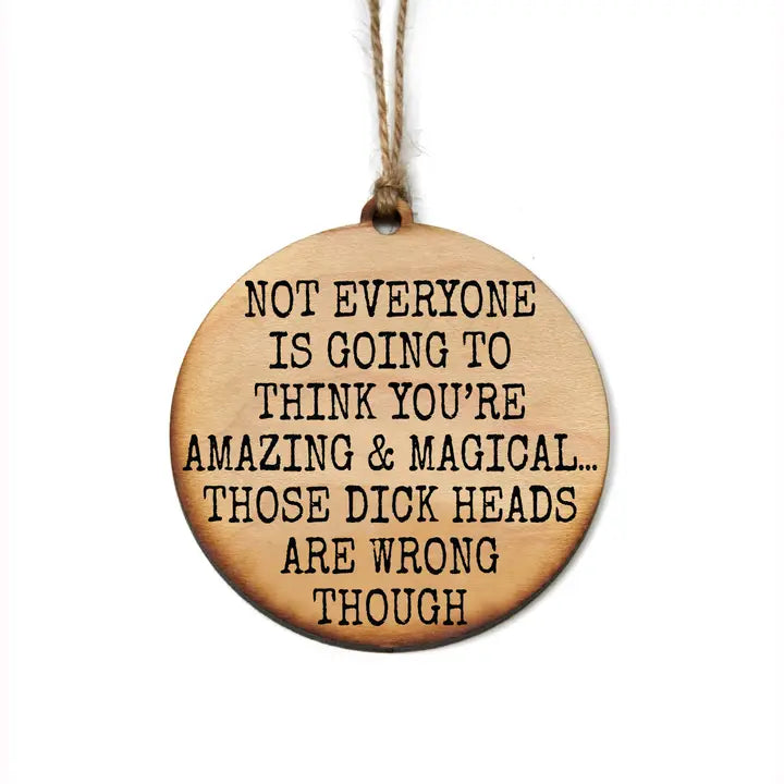 Sassy Wooden Holiday Ornaments