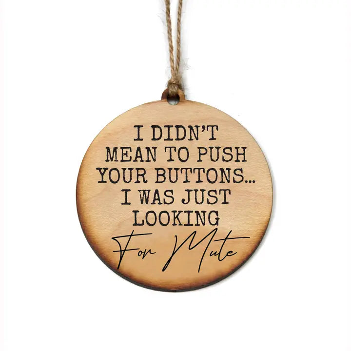 Sassy Wooden Holiday Ornaments