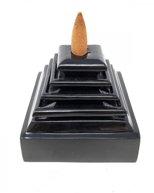 Pyramid Backflow Incense Burner