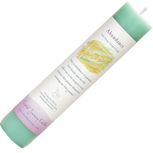 Reiki Charged Intention Pillar Candle
