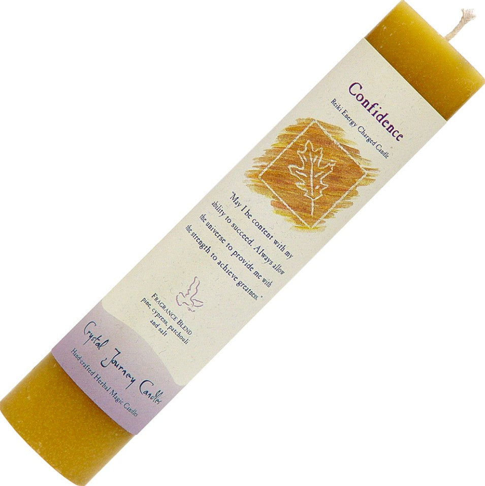 Reiki Charged Intention Pillar Candle