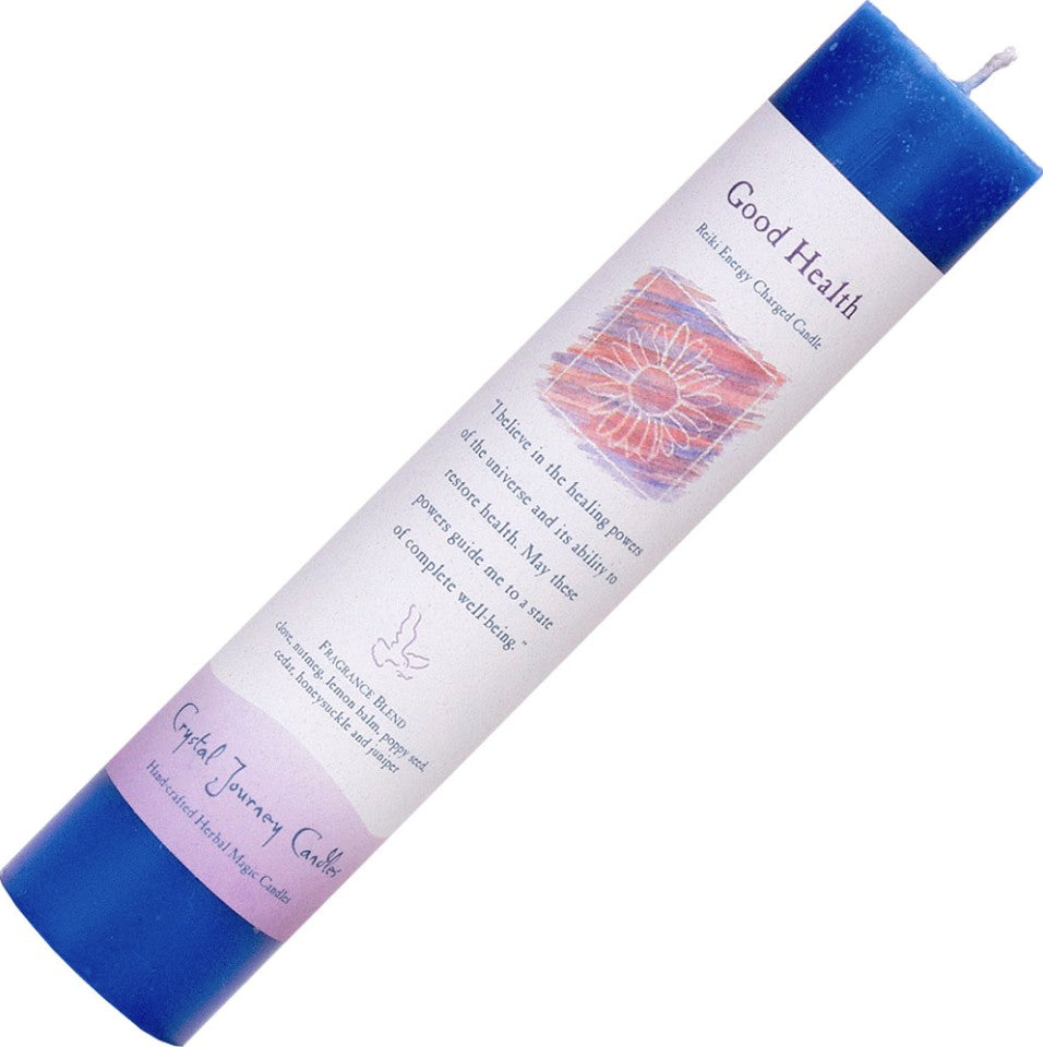 Reiki Charged Intention Pillar Candle