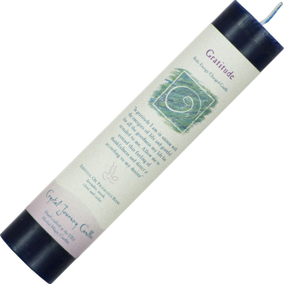 Reiki Charged Intention Pillar Candle