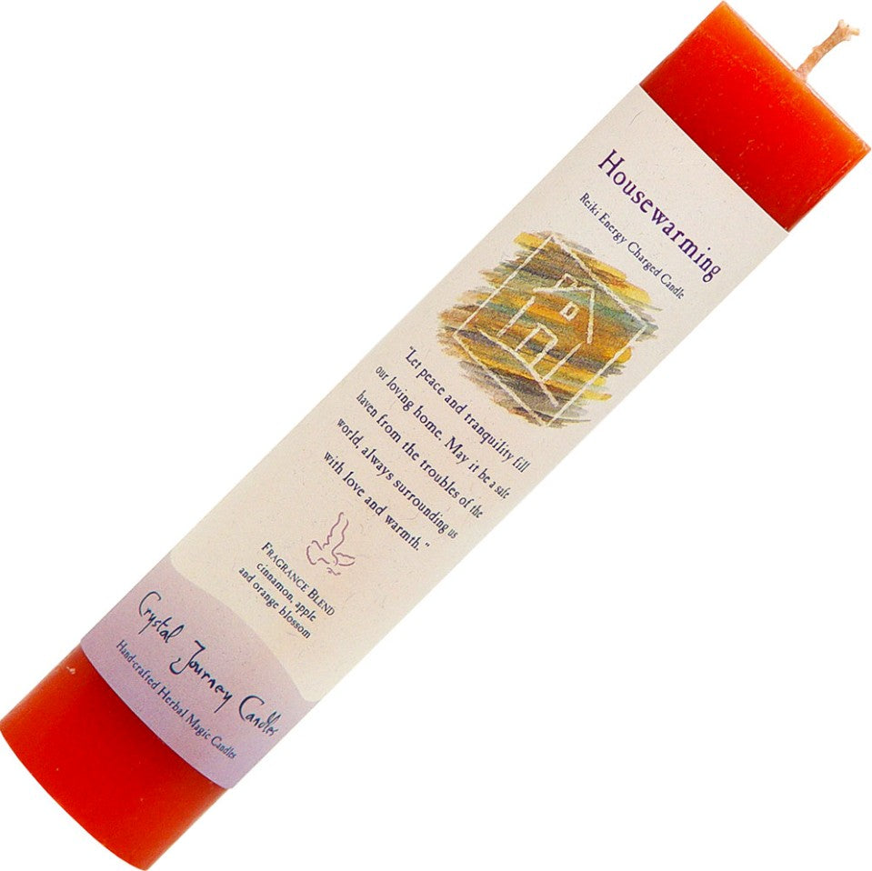 Reiki Charged Intention Pillar Candle