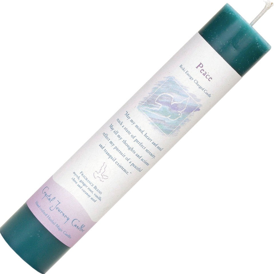 Reiki Charged Intention Pillar Candle