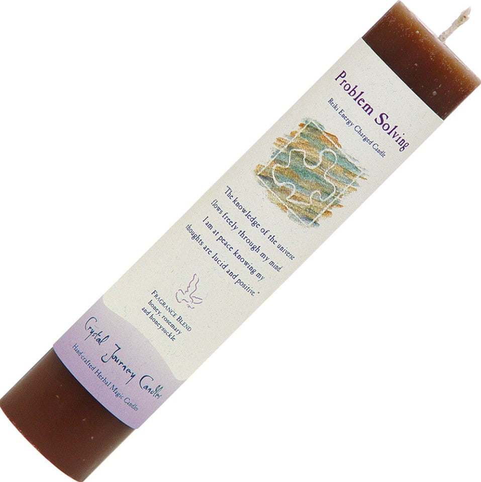 Reiki Charged Intention Pillar Candle