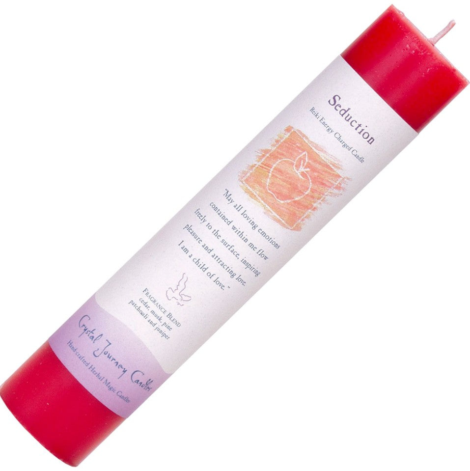 Reiki Charged Intention Pillar Candle