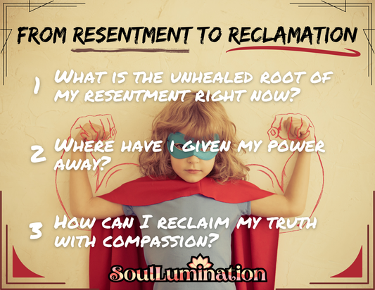 From Resentment to Reclamation Tarot Spread