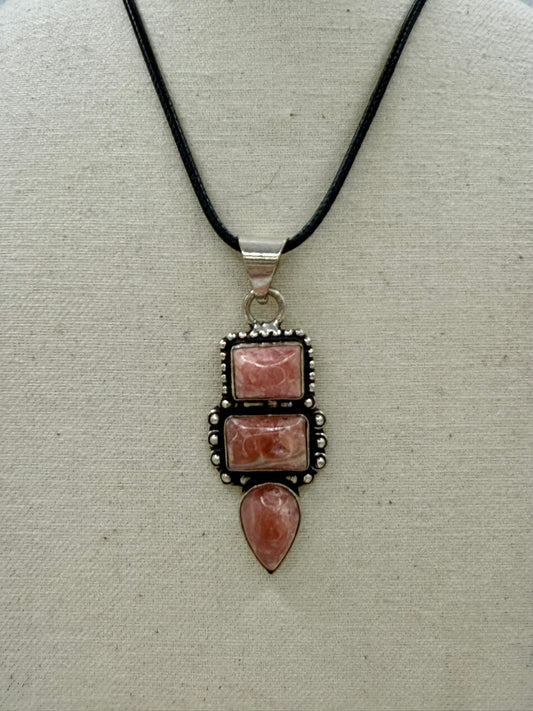 Rhodochrosite Pendant