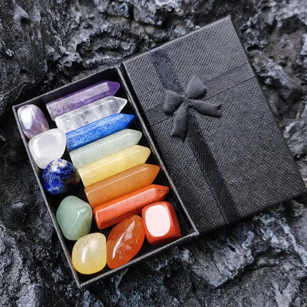 Crystal Chakra Healing Set - 14 Pieces