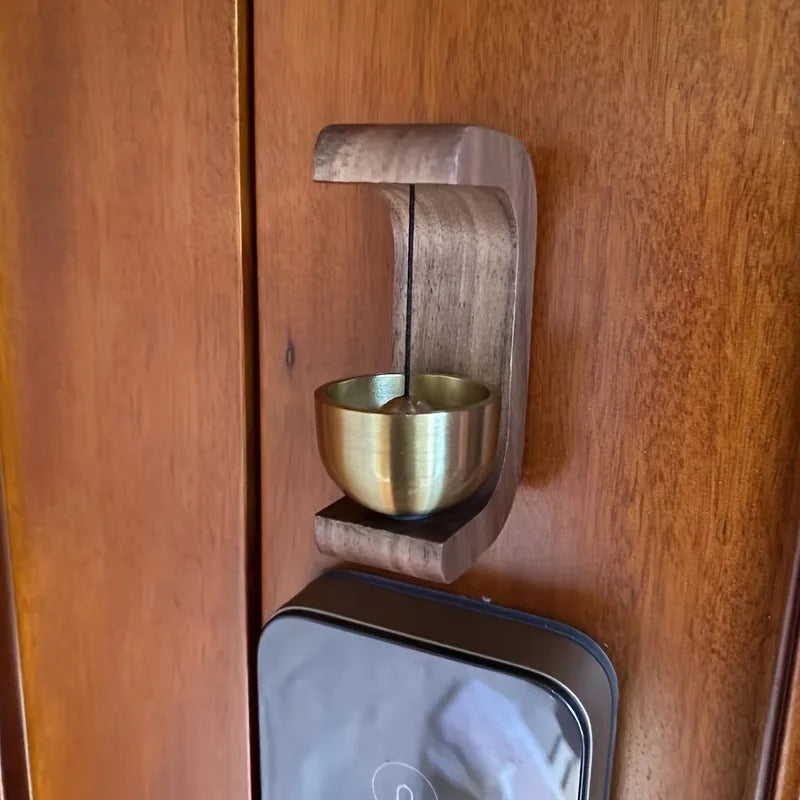 Brass Doorbell Bowl Chime Magnetic