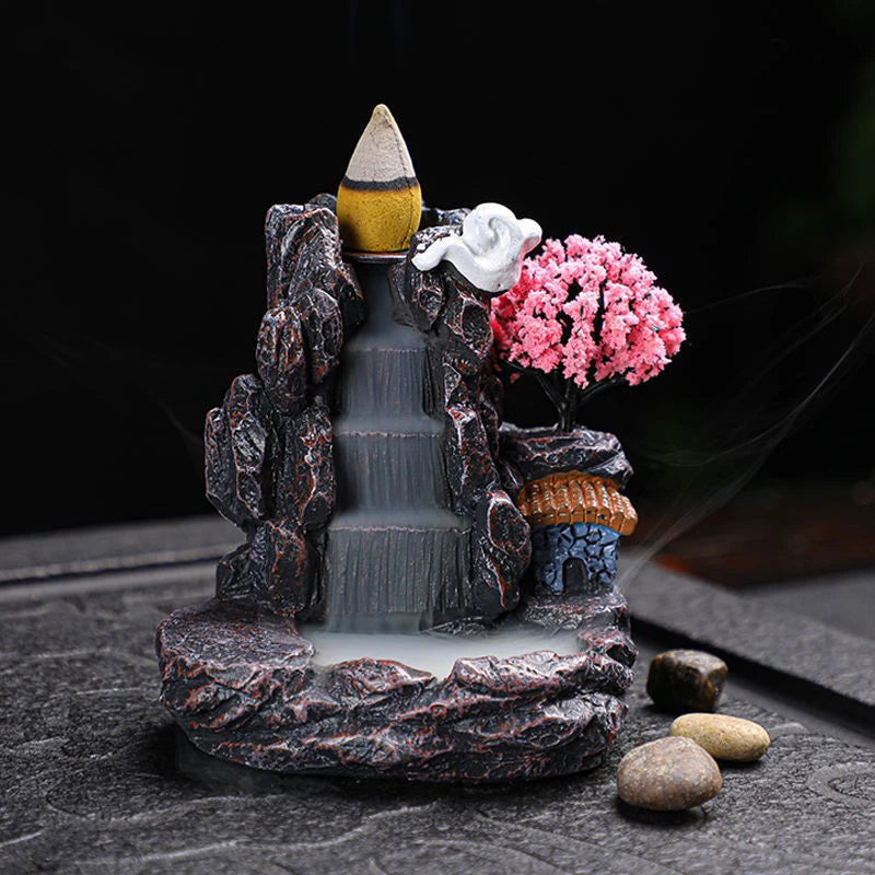 Backflow Incense Holder - Waterfall