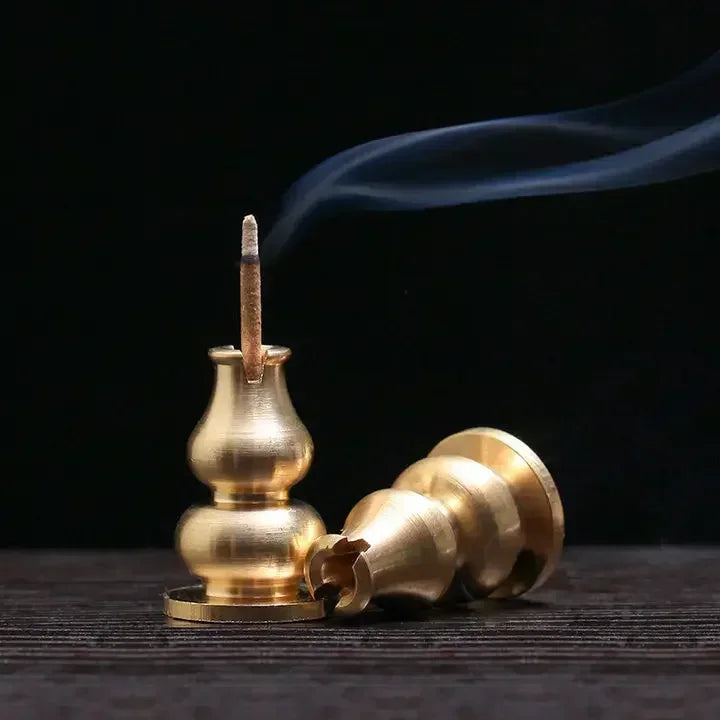 Bronze Lotus Incense Burner