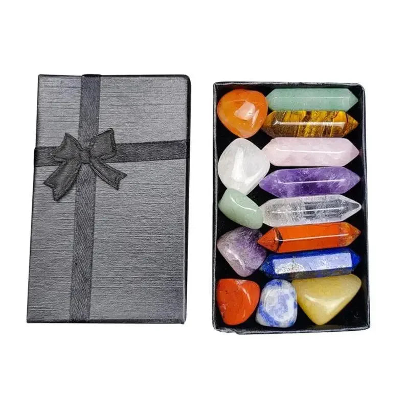 Crystal Chakra Healing Set - 14 Pieces