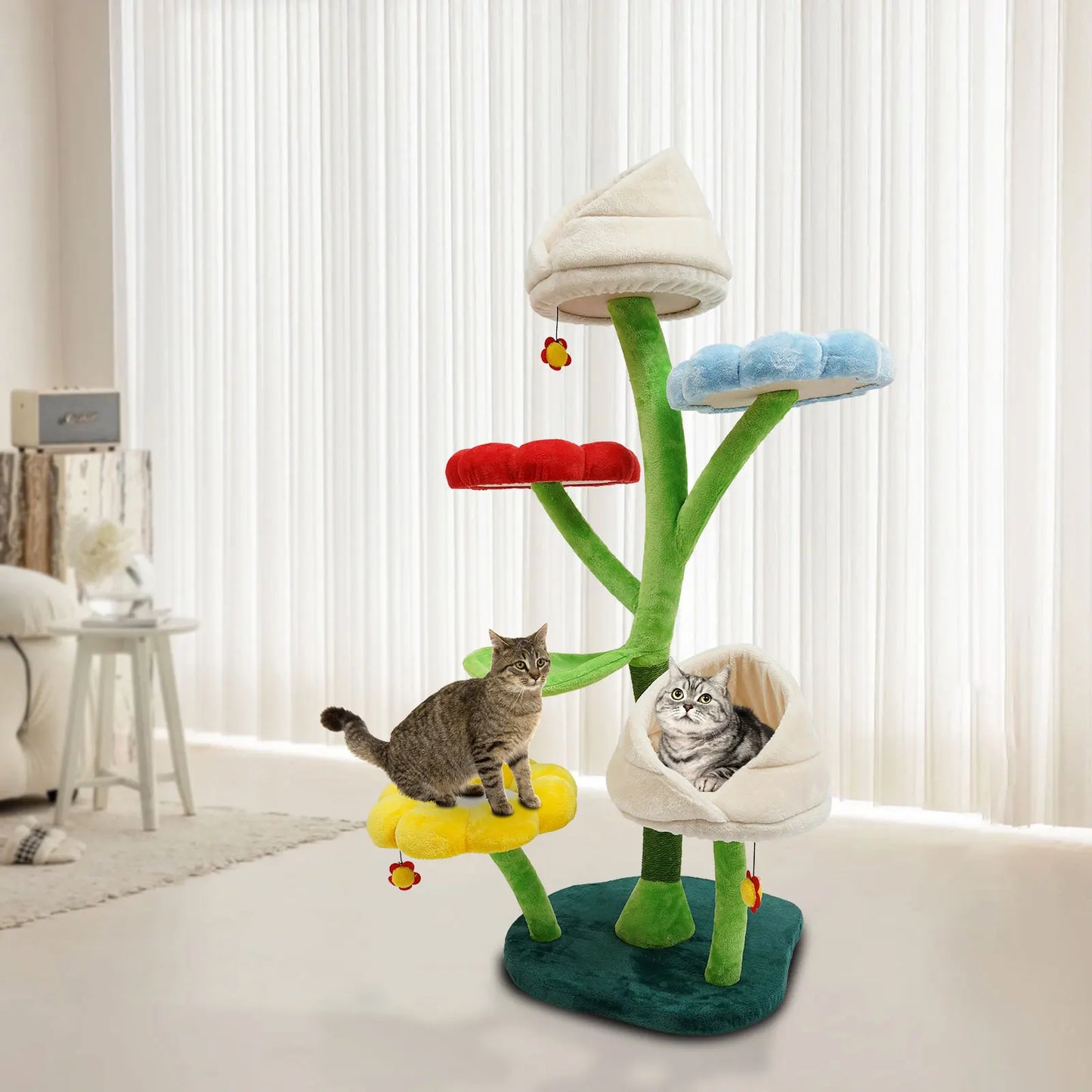 6-Level Flower Cat Tree