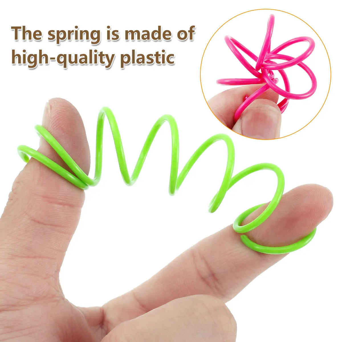 Cat Spring Toy 80 Pack
