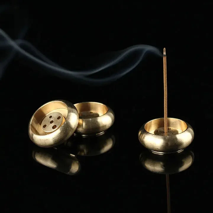 Bronze Lotus Incense Burner
