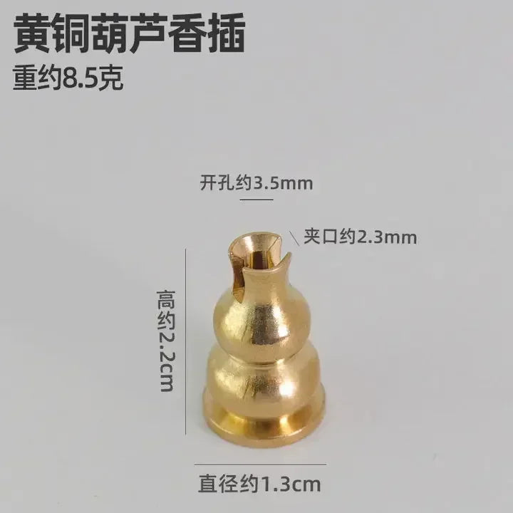 Bronze Lotus Incense Burner